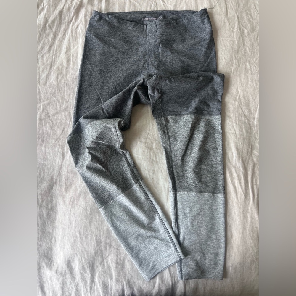 Outdoor Voices Two-Tone Gray Leggings